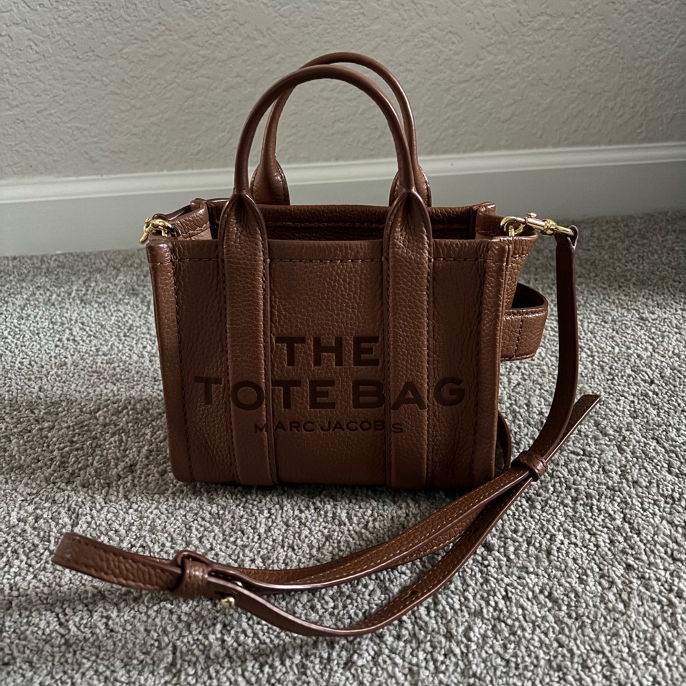 Marc Jacobs Chocolate Brown Tote Bag